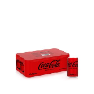 Coca Cola Soft Drink Zero 15X150ml