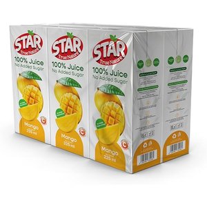 Star Mango 100% Juic Tetra Pack
