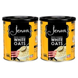 Jenan Quick Cooking Oats Tin 2X500gm