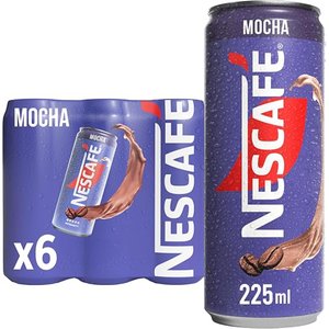 Nescafe Ready To Drink Iced Coffee Mocha 6X225ml