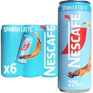 Nescafe Iced Coffee Spanish Latte 6X225ml