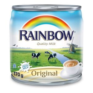 Rainbow Evaporated Fresh Milk Original 170 Gr