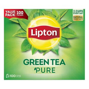 Lipton Green Tea Pure 100 Pcs