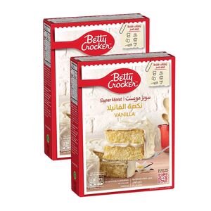 Betty Crocker Cake Mix French Vanilla 510 Gr Pack Of 2