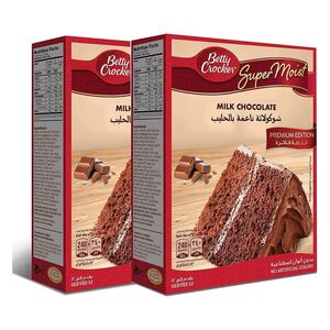 Betty Crocker Cake Mix Milk Chocolate 510 Gr Pack Of 2