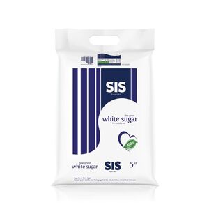 Sis Fine Grain White Sugar 5 Kg