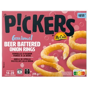 Mccain Pickers Beer Battered Onion Rings 275G
