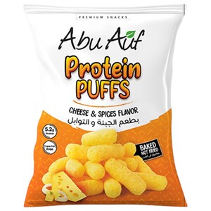 Abu Auf Protein Puffs Cheese & Spice 60G