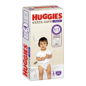 Huggies Diaper Pants Jumbo Size 4 52'S