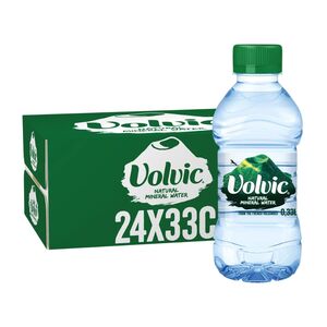 Volvic Natural Mineral Water 330 Ml Pack Of 24
