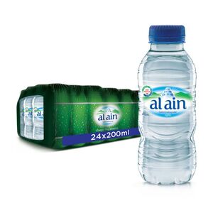 Al Ain Bottled Drinking Water 200 Ml Pack Of 24