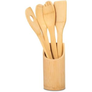 Homeway Utensil Tools Bamboo 5Pc Set