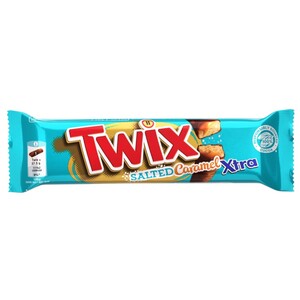 Twix Chocolate Bar Xtra Salted Caramel 75G