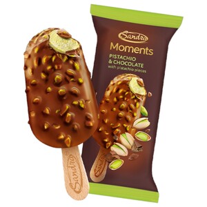 Sandra Moments Ice Cream Pistachio & Chocolate 110Ml