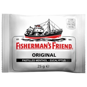Fisherman's Friend Gum Menthol Eucalyptus 25G