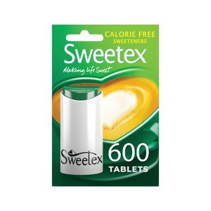 Sweetex Calorie Free Sweeteners 600 Tablets