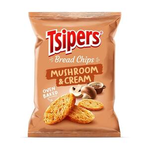 Tsipers Bread Chips Mushroom & Cream 65G
