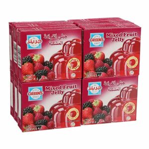 Greens Mixed Fruit Jelly 80 Gr Pack Of 12