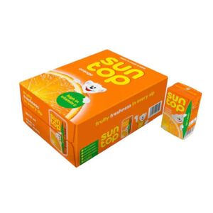 Suntop Orange Juice 125 Ml Pack Of 18