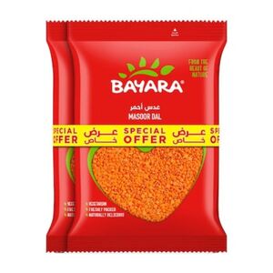 Bayara Masoor Dal 1 Kg Pack Of 2
