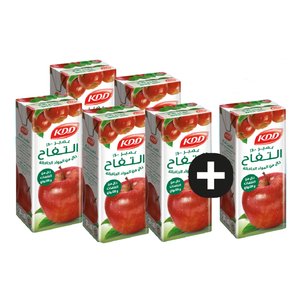 Kdd Apple Juice 5+1X180ml