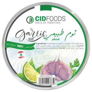 Cidfoods Garlic Dip 180G