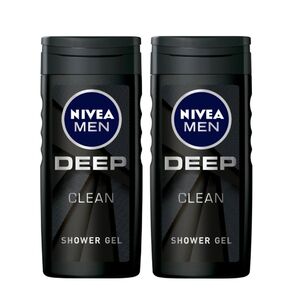 Nivea Men Deep Clean Shower Gel 250 Ml Pack Of 2