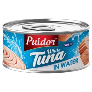 Puidor White Tuna In Water 185G