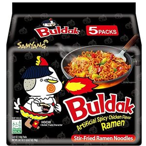 Samyang Original Hot Chicken Noodles 140 Gr 5 Pcs