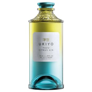 Ukiyo Gin Yuzu Citrus Japanese 70Cl