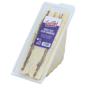 Et Voilà! Roast Beef Club Sandwich