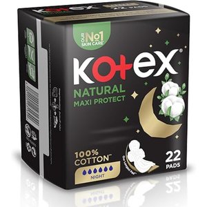 Kotex Maxi Thick Natural Night 22'S@15%
