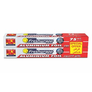 Freshwrapp Aluminium Foil 2X75 Sq.Ft@Sp