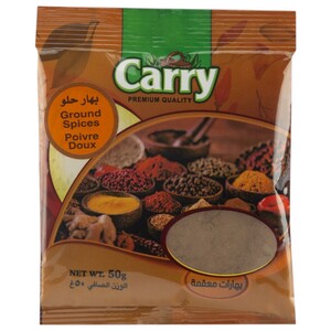 Carry Poivre Doux Moulu 50G