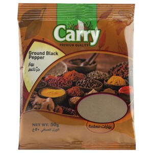 Carry Poivre Noir Moulu 50G