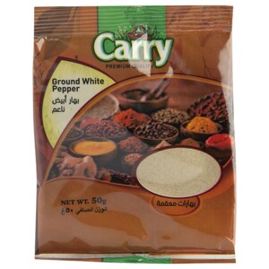Carry Poivre Blanc Moulu 50G