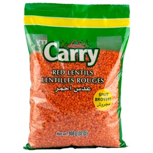 Carry Lentilles Rouges Broyees 908G