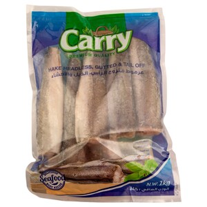 Carry Frozen Hake Headless, Gutted & Tail Off Aarmout 1Kg