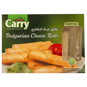 Carry Frozen Bulgarian Cheese Rolls 12 Pieces 400G