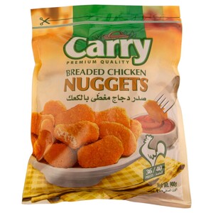 Carry Frozen Breaded Chicken Nuggets 36-40 Pieces 900G