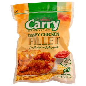 Carry Frozen Crispy Chicken Fillet 18-23 Pieces 900G