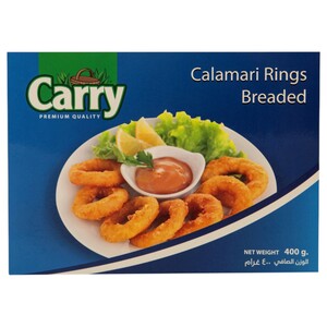 Carry Frozen Calamari Rings Breaded 400G