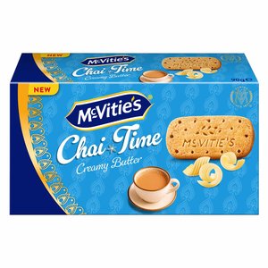 Mcvities Chai Time Creamy Butter Flavored Biscuit 100Gm