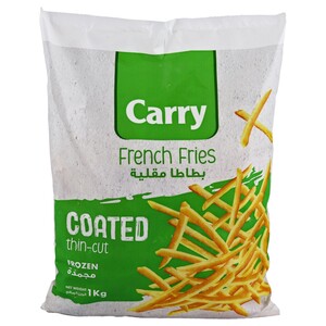 Carry Frozen French Fries Coated Thin-Cut 1Kg
