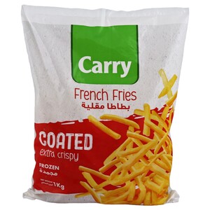 Carry Frozen French Fries Coated Extra Crispy 1Kg