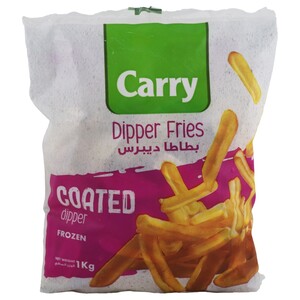 Caryy Frozen Dipper Fries Coated 1Kg