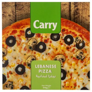 Carry Frozen Pizza Lebanese 310G
