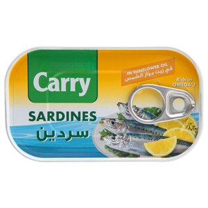 Carry Sardines In Sunflower Oil 125G