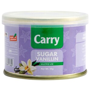 Carry Sugar Vanillin Tin 25G