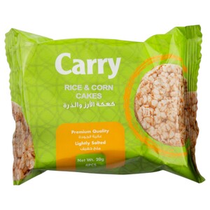 Carry Rice & Corn Cakes 4 Pieces 20G